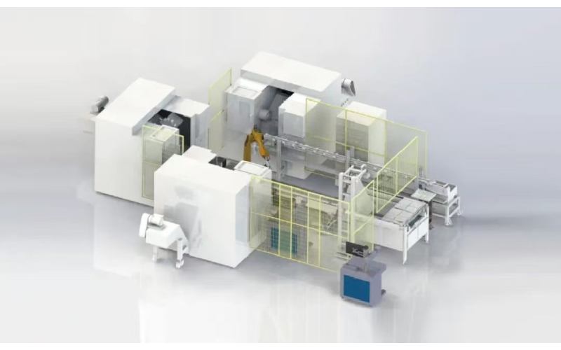 拉伸實驗棒柔性自動華生產線
